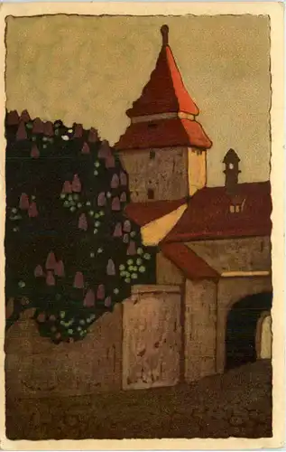 Künstler AK - Wenau Pastell -660780