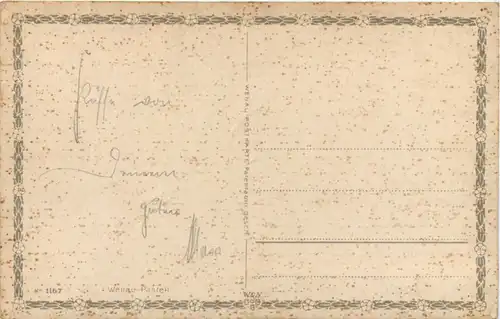 Künstler AK - Wenau Pastell -660780