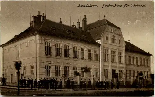 Landskron - Fachschule für Weberei -660886