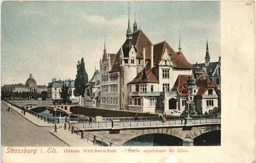 Strassburg - Höhere Mädchenschule -544194