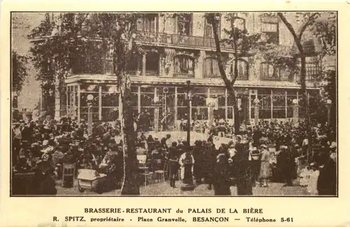 Besancon - Brasserie Restaurant du Palais de la Biere -544102
