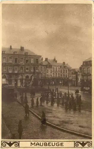 Maubeuge - Feldpost Landsturm Inf Ers Batl -544072