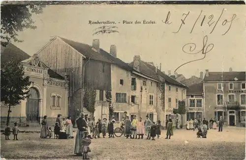 Rambervillers - Place des Ecoles -544210
