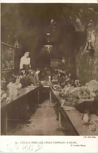 Reims - L Ecole dans les Caves Pommery -544230