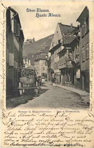 Strasse in Rappoltsweiler - Ribeauville -544220