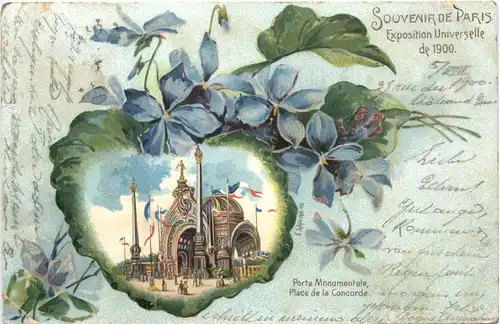 Paris - Exposition Universelle - Litho -544290