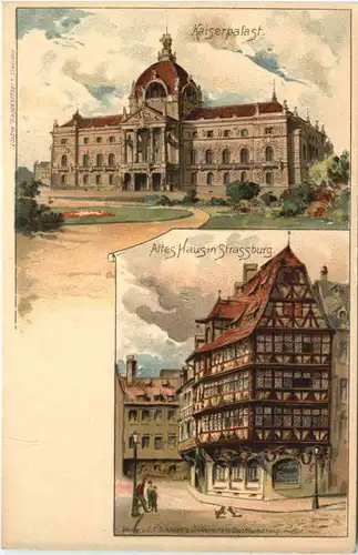 Strassburg - Litho -544138