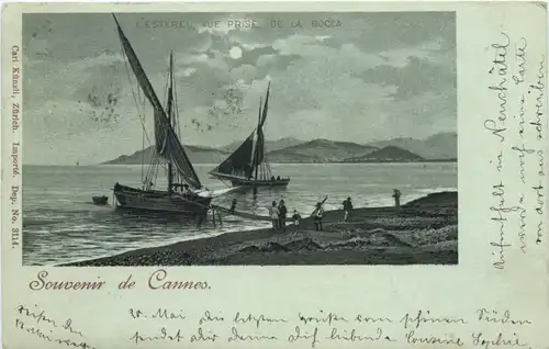 Souvenir de Cannes - Litho -544228