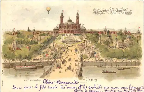 Paris - Exposition Universelle 1900 - Litho -544350