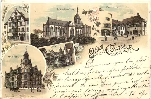 Gruss aus Colmar - Litho -544370