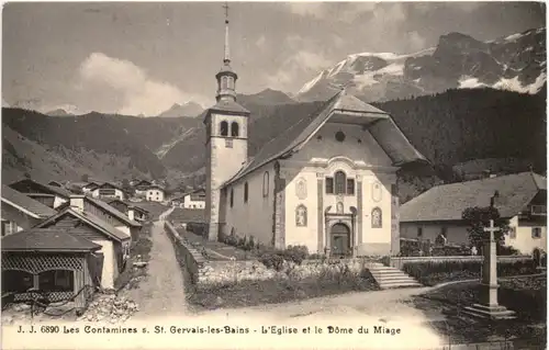 Les Contamines sur St. Gervais les Bains - L Eglise -544136