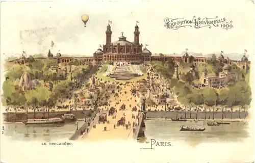 Paris - Exposition Universelle 1900 - Litho -544348