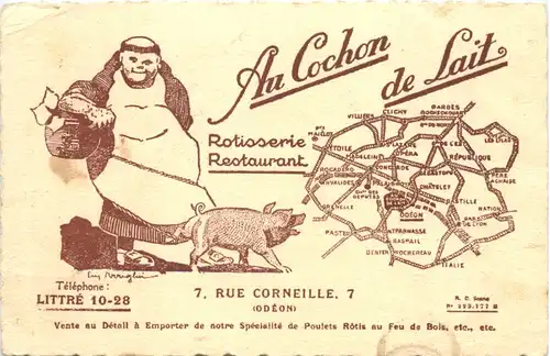 Paris - Au Cochon de Lait -544312