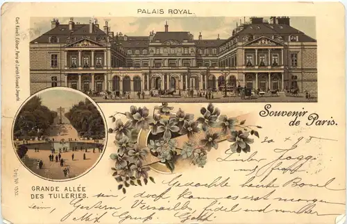 Souvenir de Paris - Litho -544318