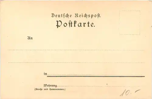 Strassburg - Bei den gedeckten Brücken - Litho -544146