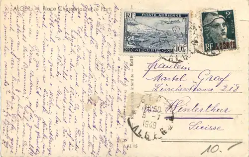 Alger - Place Chasserau -544378