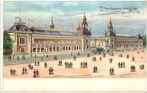 Paris - Weltausstellung - Litho -544266