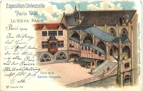 Paris - Exposition Universelle - Litho -544316