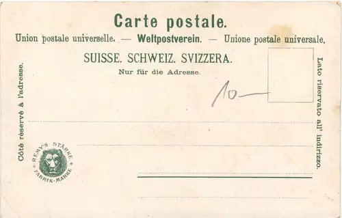 Paris - Gruss von der Pariser Weltausstellung 1900 -544286