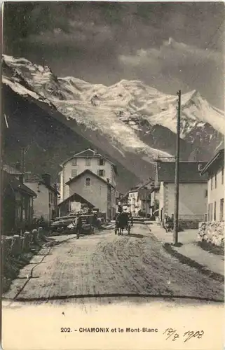 Chamonix et le Mont Blanc -544396