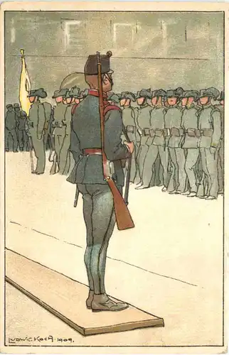 Künstler AK Ludwig Koch - Militaria -661034