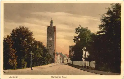 Zörbig - Hallischer Turm -661088