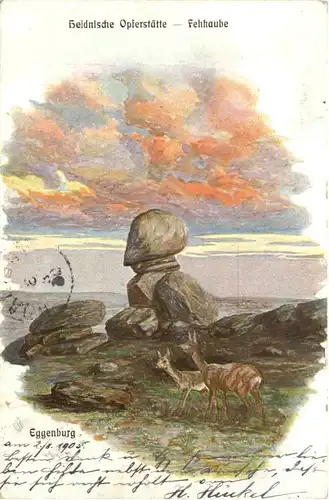 Eggenburg - Heidnische Opferstätte - Fehhaube -661220