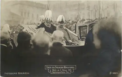 Berlin - Einzug des englischen Königspaares 1909 -661264