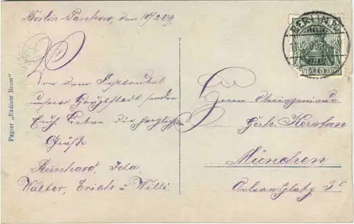 Berlin - Einzug des englischen Königspaares 1909 -661264