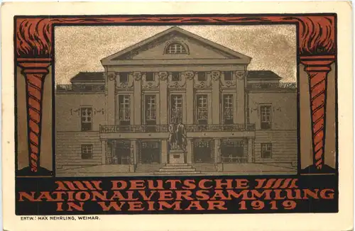 Weimar - Deutsche Nationalversammlung 1919 -661214