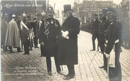 Kaiser Besuch in Zürich 1912 -661262