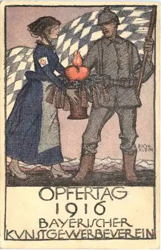 Bayerischer Kunstgewerbeverein - Opfertag 1916 -661402