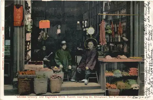 SanFrancisco - Chinatown - Chinese Grocery -661468
