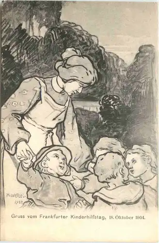 Frankfurt - Kinderhilfstag 1904 -661372