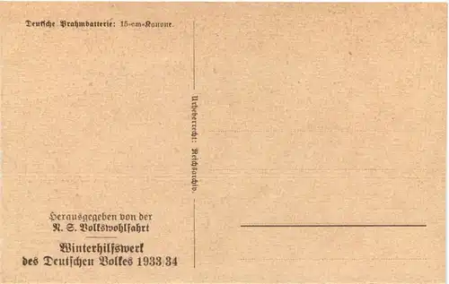 Reichswinterhilfe - Deutsche Brahmbatterie - WHW -661438