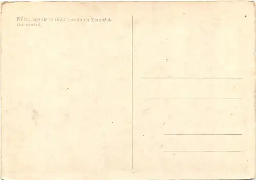 Czech - Prijezd presidnto Banese -661700