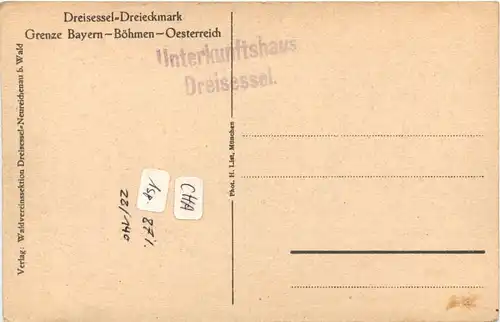 Dreisesselberg Grenze Böhmen Österreich Bayern -661654
