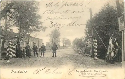 Skalmierzyce - Deutsch Russischer Grenzübergang -661662