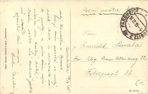 Pardubice - Mestske divadlo - Böhmen -661730