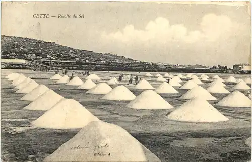 Cette - Recolte du Sel -661780