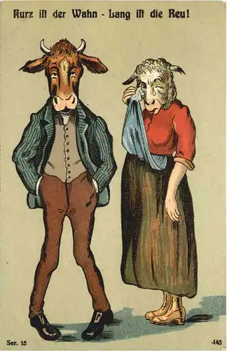 Humor - Kurz ist der Wahn Lang ist die Reu -661738