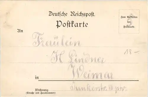 Mühlen Spiel auf der Postkarte -661960