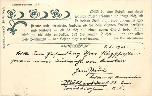 Hammer Karte -661934