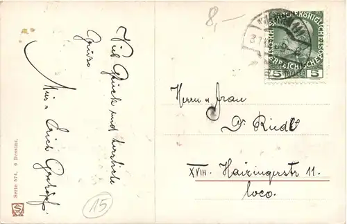 Ski - Künstler AK O. Merte -663262