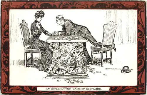 An interrupted Game of Solitaire -663364