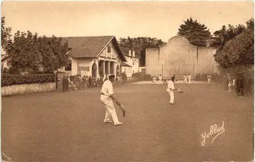 Pays Basque - Partie de Pelote a rebot -663318