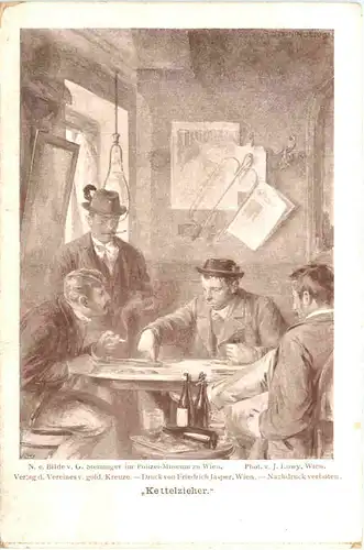 Künstler Ak G. Steininger - Kettelzieher -663436