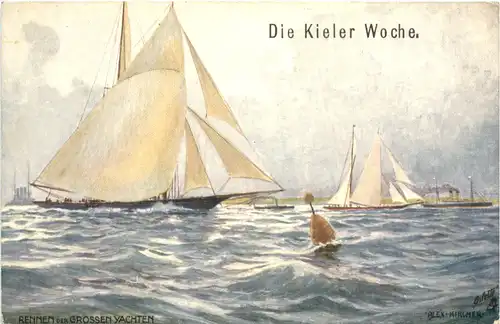 Kieler Woche - Rennen der Grossen Yachten -663604