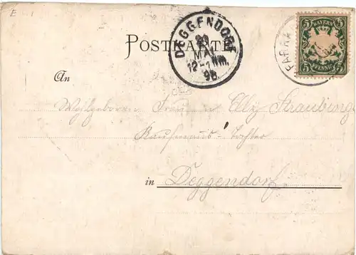 Gruss aus Pfarrkirchen - Pferderennbahn -663550