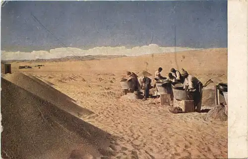 Kolonial Kriegerspende - Diamantengewinnung -663694